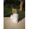 Angel and Woven Basket Succulent Planter